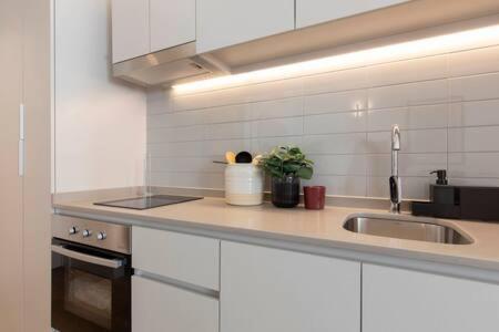Hom I Moderno Estudio Junto Al Metro Republica Appartamento *